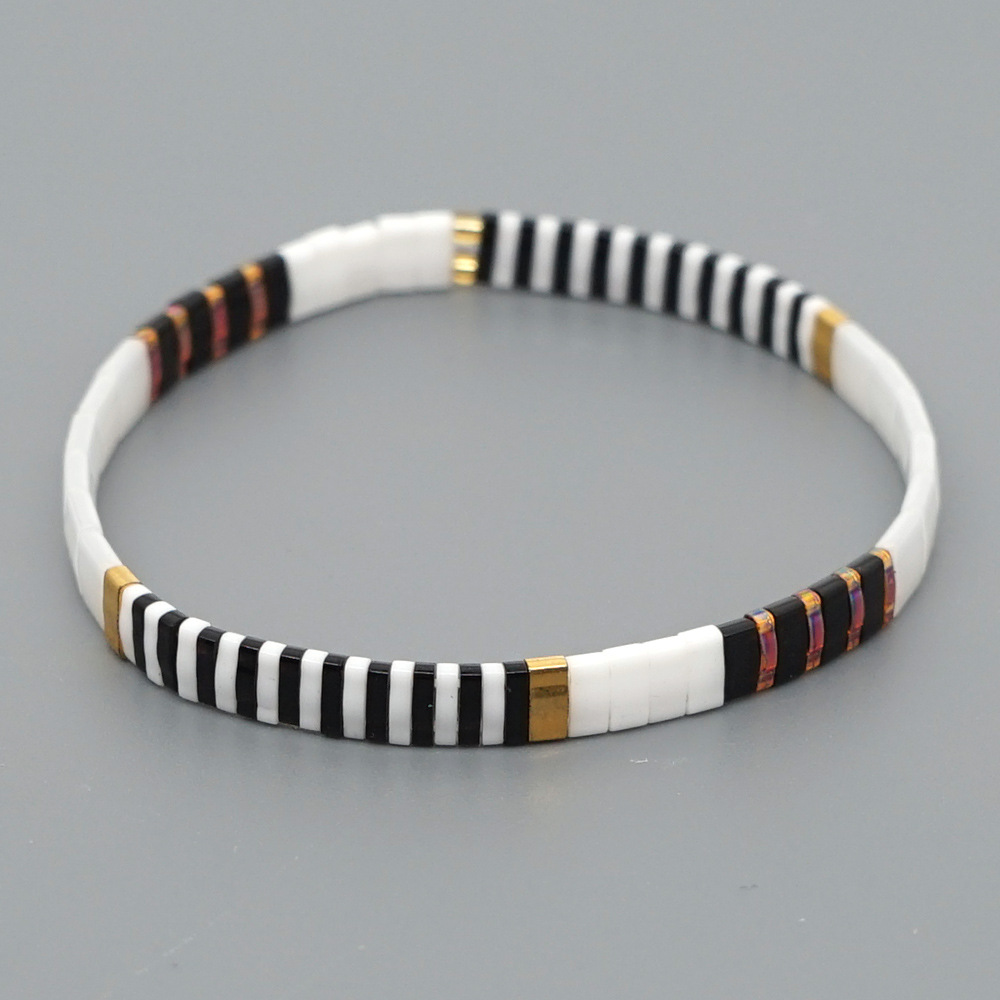 design personality TILA glass rice beads jewelry European and American small braceletpicture2