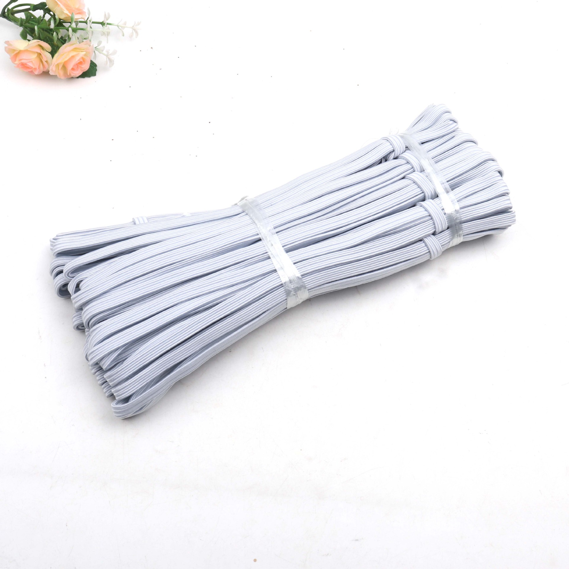 2元店日用百货 宽口扁松紧带 品质超弹力白松紧带橡皮筋 批发