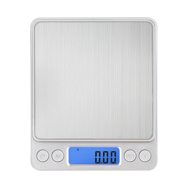 Rechargeable English version 3kg/0.1g+large tray+small tray