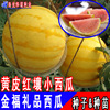 Jinfu yellow skin red soil gifts small watermelon seeds specialty small golden leather watermelon fruit rapeseed four seasons