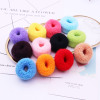 Cute elastic black towel, hairgrip, wholesale