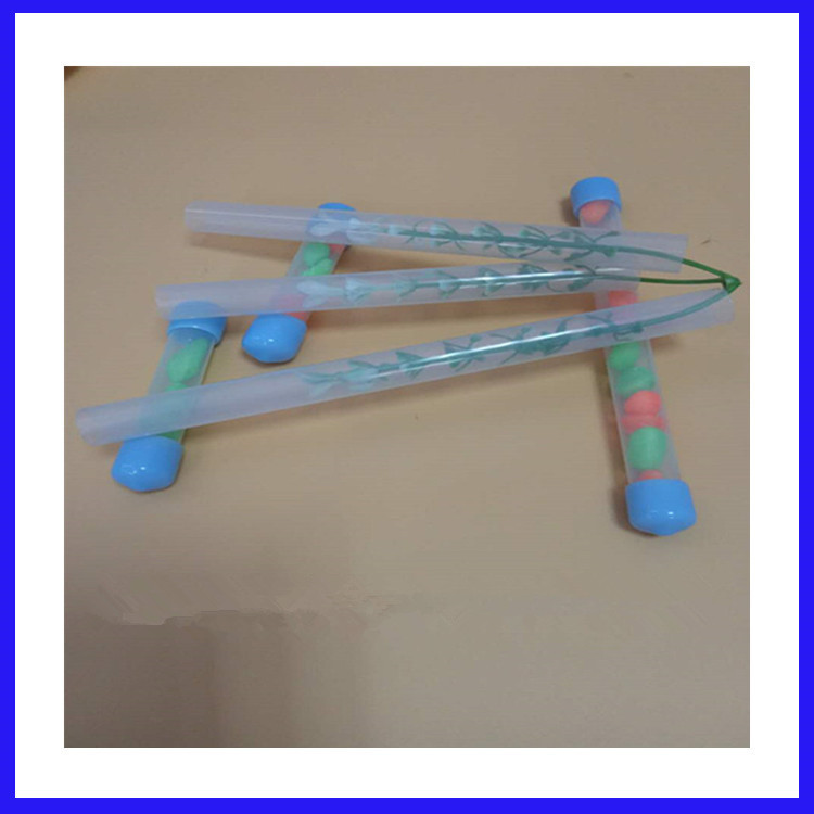 透明白pvc塑料管材直径11mm流星灯管小孩玩具包装管可配外盖