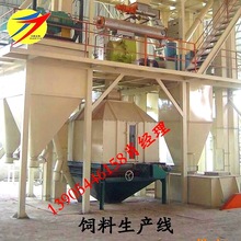 成套的环模420饲料颗粒机生产线多少钱 全自动10吨猪饲料颗粒机