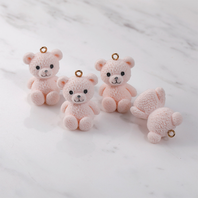Flocking Design 1 Piece Resin Animal