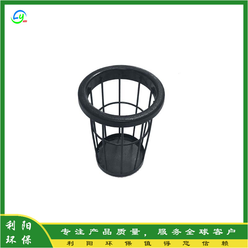 φ130X6000除尘袋笼焊接除尘器笼骨架表面处理有机硅喷涂骨架厂家