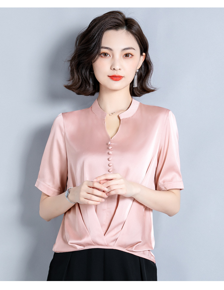 Chemisier en Mousseline de soie - Ref 3429309 Image 22