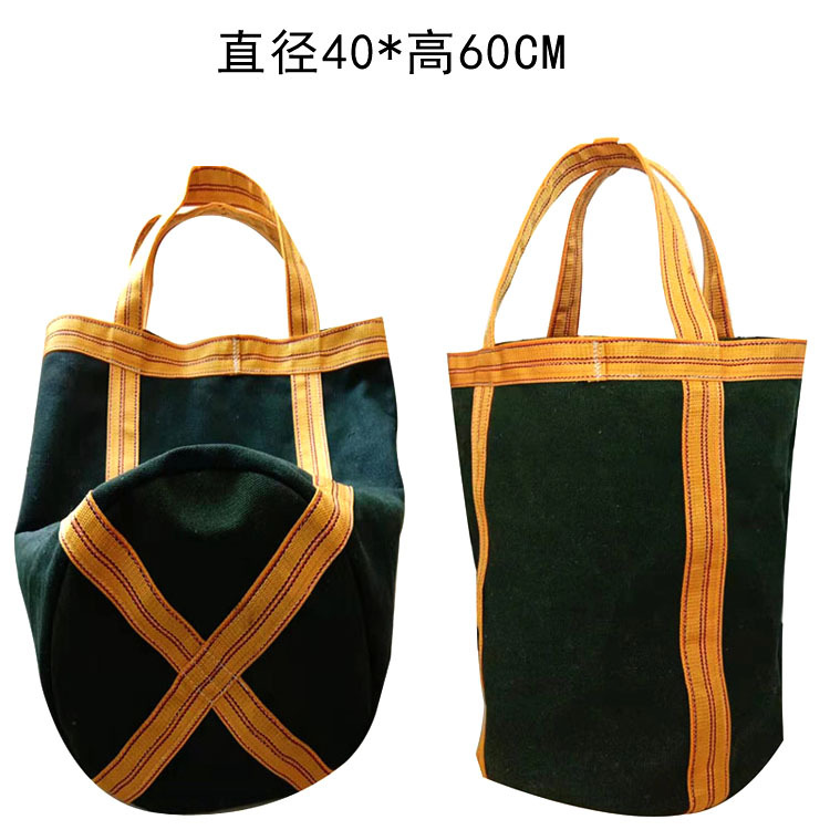 厂家批发加厚帆布袋吨包吊物袋吨袋工具袋耐磨加厚结实定制帆布包