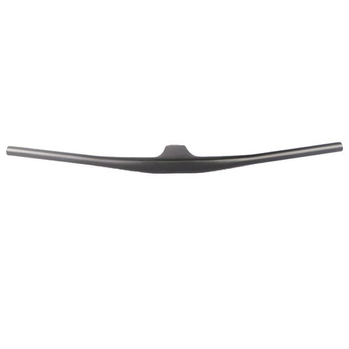 Ultra-light all-carbon fiber one-piece mountain bike handlebar, handlebar strap and stem, unmarked one-piece straight handlebar