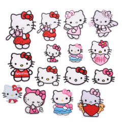 KT cloth patch wholesale cartoon clothing accessories patch patch computer embroidery factory direct supply and sample available