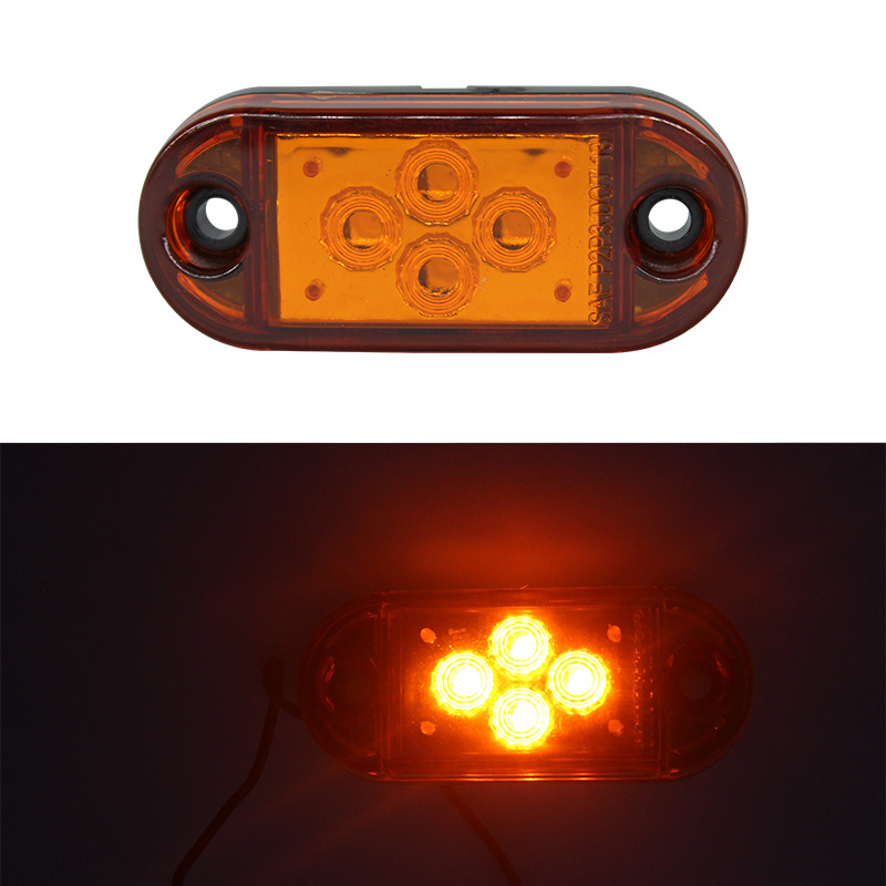 LED camión lado luz esquina luz de giro 4led camión ancho luz E-Marca CE certificación