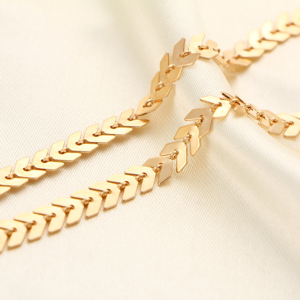 new arrow neck chain creative retro simple alloy metal necklace wholesale nihaojewelry