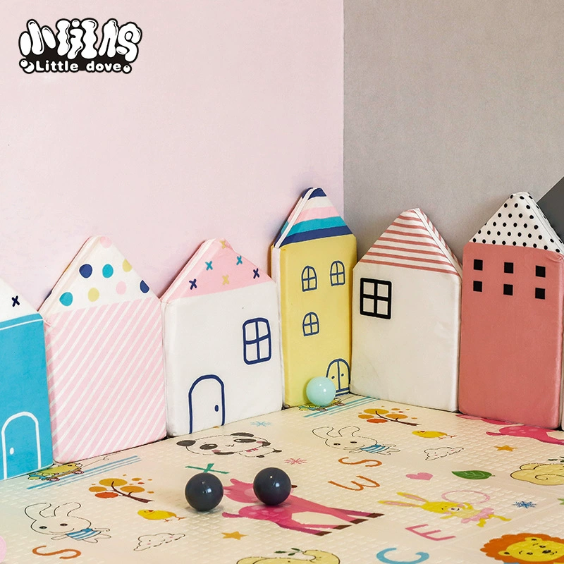 Scandinavian house for baby, sides for children's room, tape, protective bag, protective protective barrier, tent, wall mount, decorations
