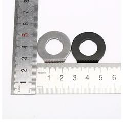 Cross-border best-selling outdoor multi-functional scraper round eye flint scraper blade outdoor camping EDC tool