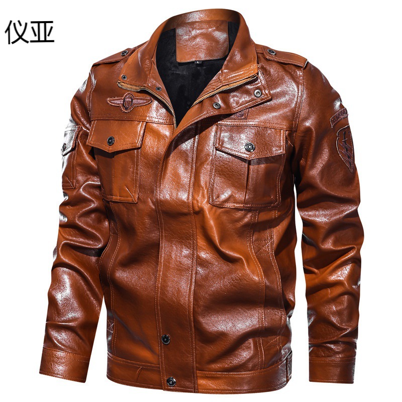 Veste en cuir homme - Ref 3443804 Image 4