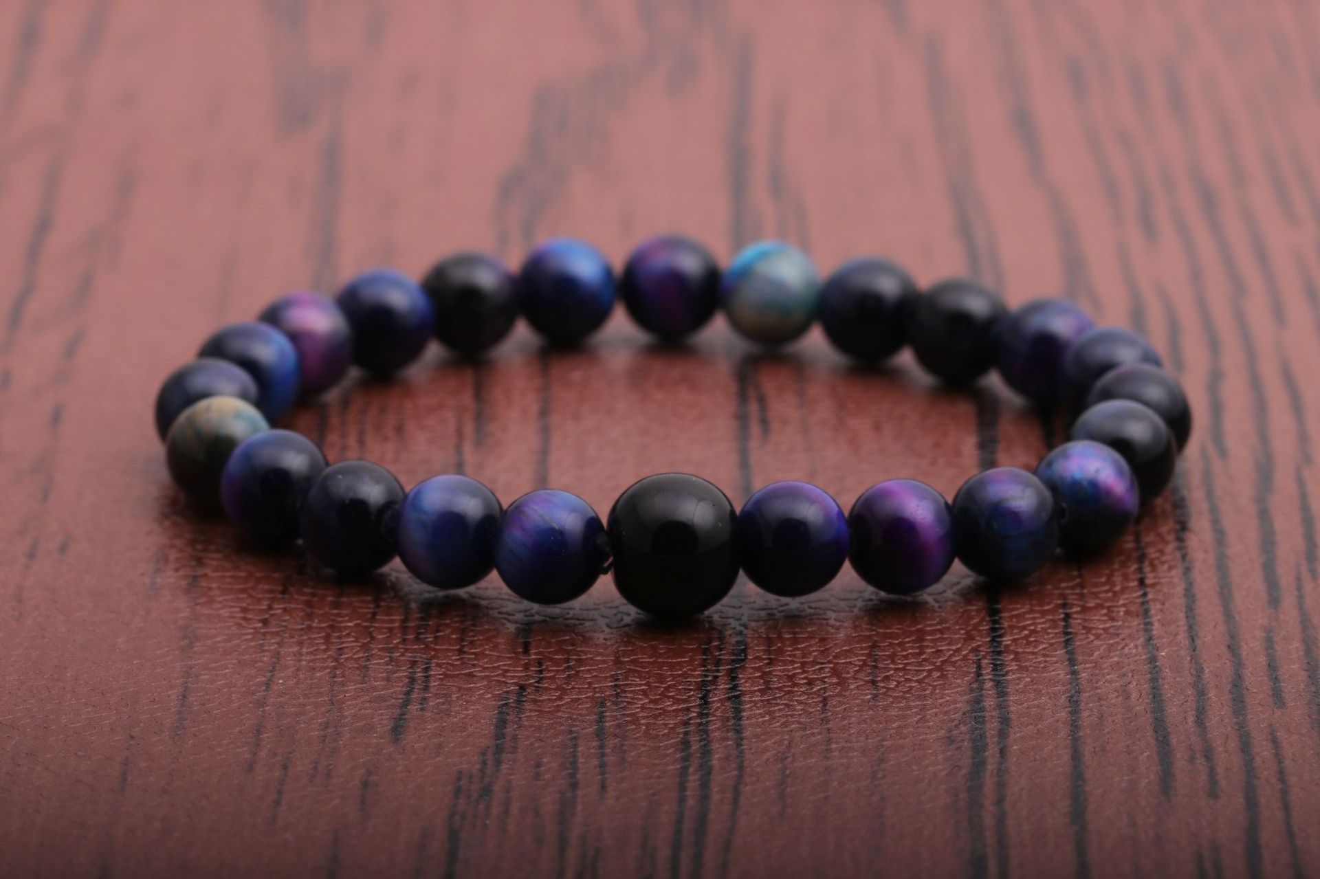 New Starry Sky Tiger Eye Stone Bright Stone Bracelet display picture 6