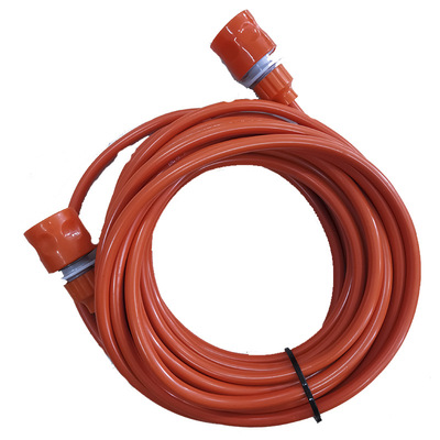 車載便攜洗車機配件 高壓防凍防爆5*8mm水管橡膠10m帶2快接頭軟管