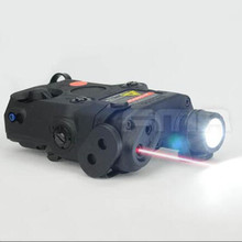 FMA PEQ15全功能电池盒 电筒LED白光+红镭射指示带IR镜片水弹配件