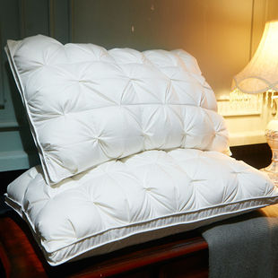 Вироллонный цветочный бархатная подушка подушка ядро ​​пять звездочек отель перо бархатный уход