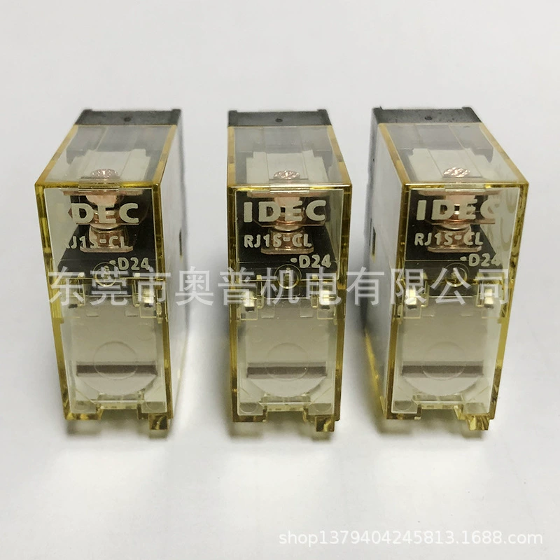 Реле мощности IDEC 和泉 Thin RJ1S-CL-D24 RJ1S-CL-DC24V с индикатором