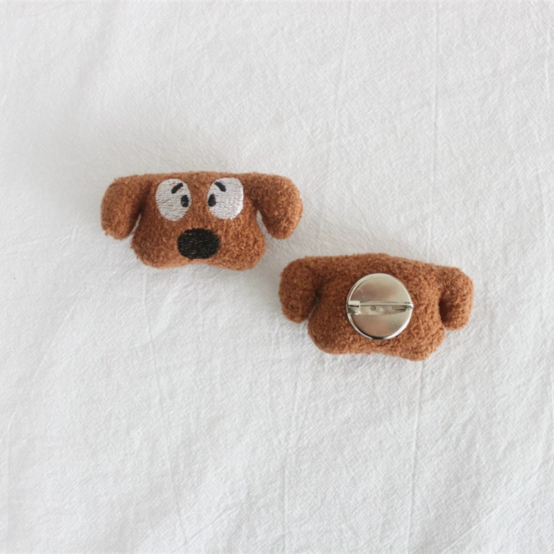 Nuby, мультяшная брошь-кофе, аксессуар, с маленькими медведями