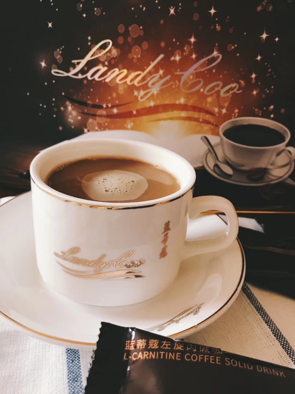 速溶左旋肉碱咖啡体验装代餐饱腹防弹咖啡一件代发咖啡|ms