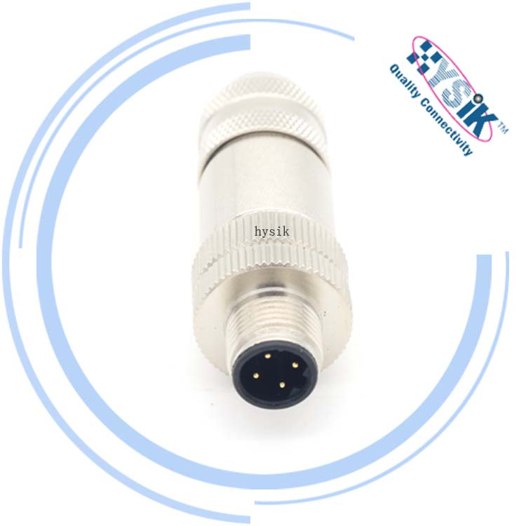 可現場連接的公頭連接器通訊V1SD-G-ABG-PG9可用于以太網的D編碼