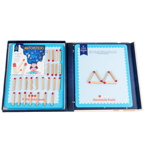 Wholesale Mathematical Olympiad Thinking Match Game Children's Puzzle Mathematics Early Education Logical Thinking Science Education Wooden Toys Teaching Aids