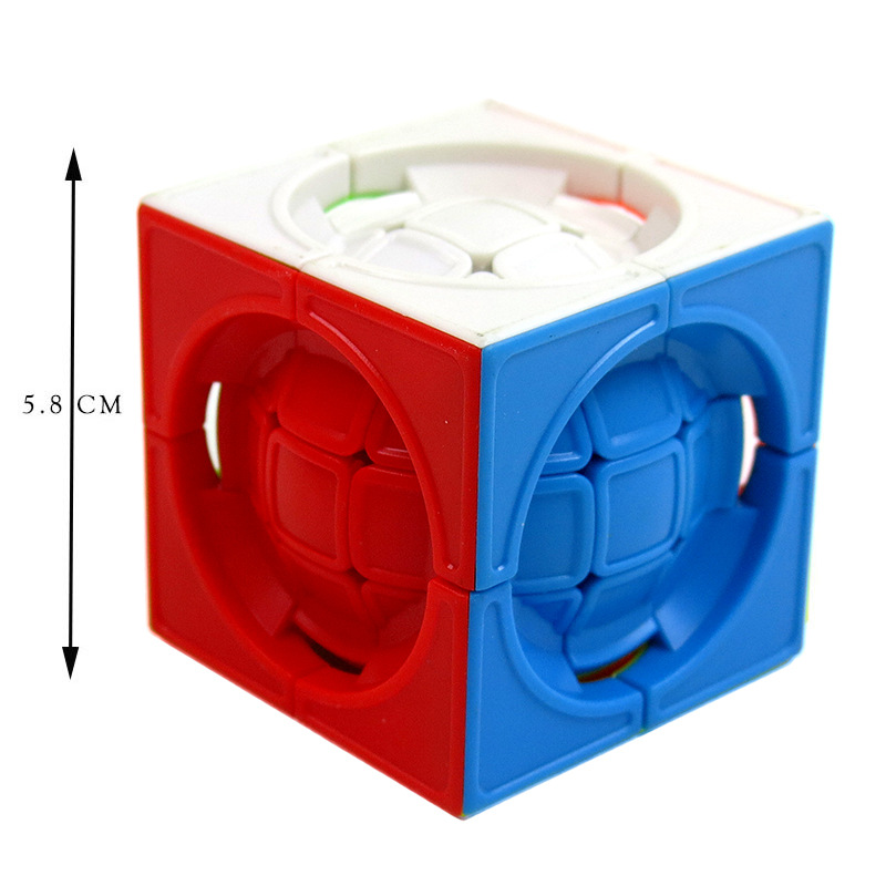 Cubo mágico para niños juguete de inteligencia Cubo mágico para adultos Cubo de descompresión de la yema del dedo