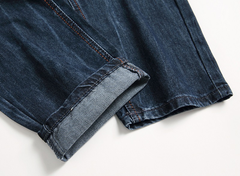 Men's Clothing Distressed Camouflage Patchwork Jeans American Style Trendy And Stylish Supply_viptrois.com