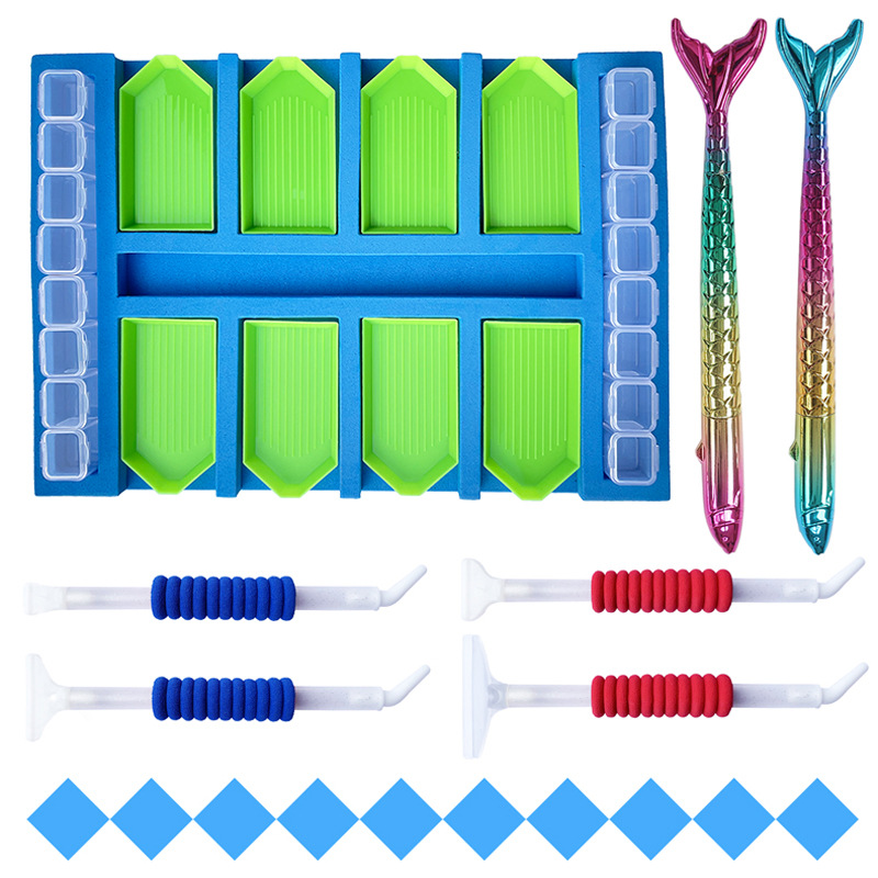 蓝盘+美人鱼+防疲劳4支