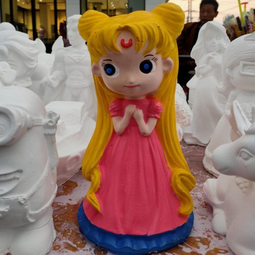 500ml Bottled Acrylic Paint Set for Painting Gypsum Dolls, Children's Art & Drawing Pigments