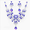 Accessory for bride, necklace and earrings, set, jewelry, wedding accessories