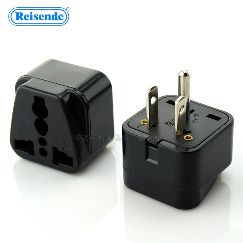 Factory spot supply US standard conversion plug CE certification American travel conversion socket US standard conversion header