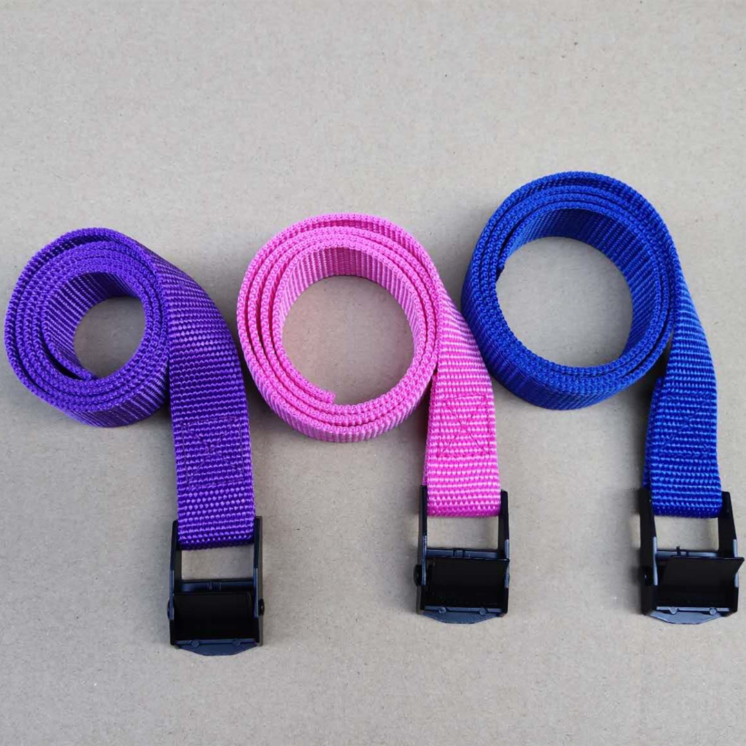 厂家锌合金压扣货物绑带 压扣拉紧带货物行李绑带批发亚马逊