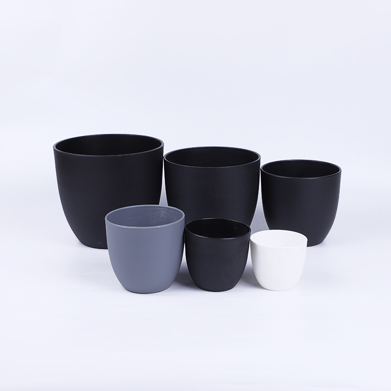 厂家供应多肉植物花盆仿真植物花盆现货批发 密胺花盆简约禁欲系详情图2