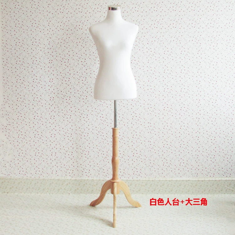 Renwa's three -dimensional tailoring female tool accessories Half -body model props can be performed on clothing display shelves