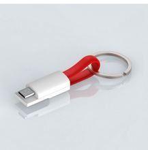 创意新款钥匙扣礼品type-C磁铁数据线适用华为小米充电数据线传输