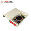 MT-1204 wall-mounted metal 8-core 12-core optical fiber terminal box