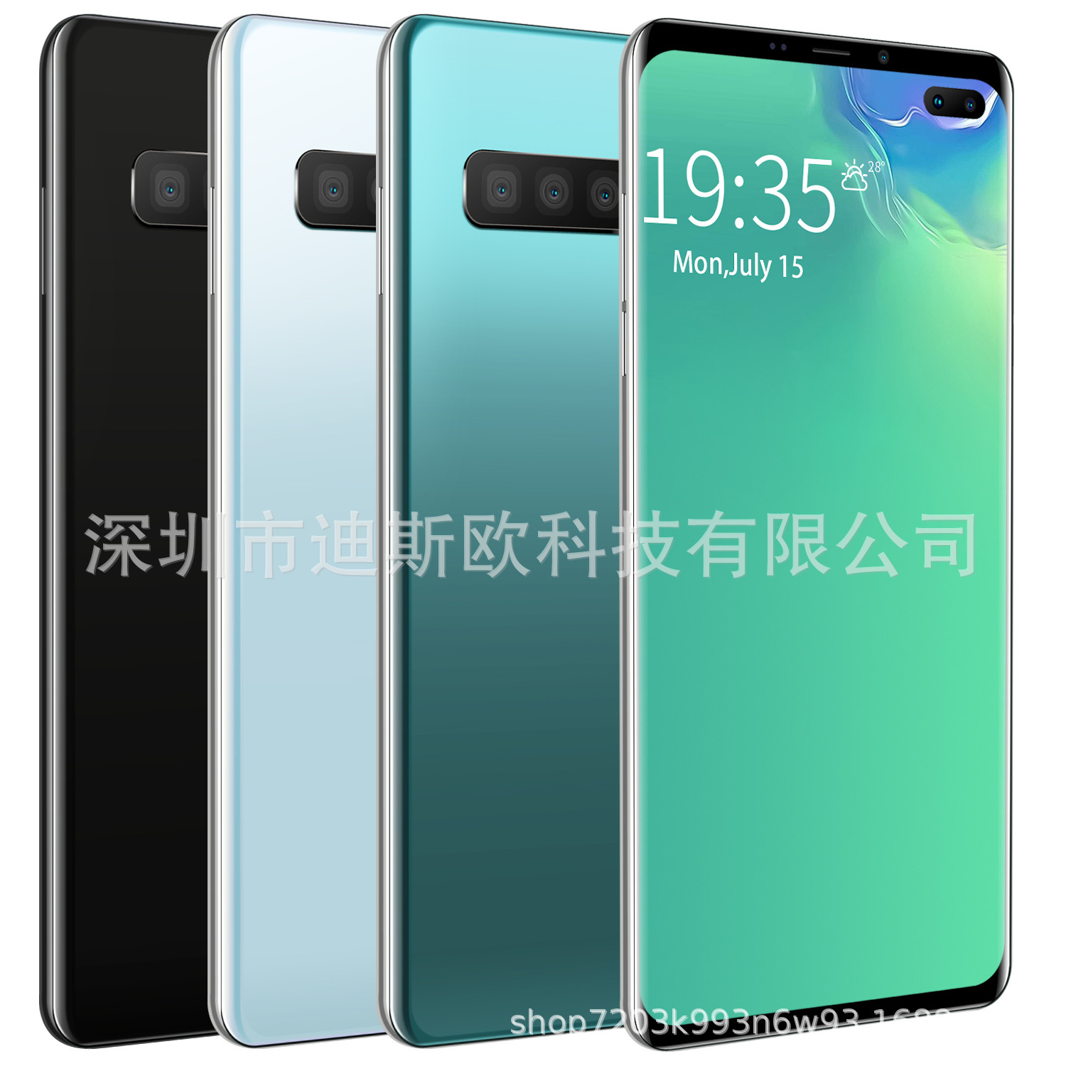 跨境专供S10+手机 6.5寸大屏一体机 S20 Note10 国产智能手机