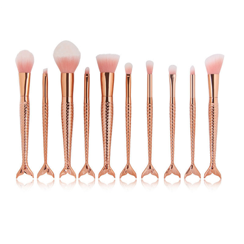 Mermaid Makeup Brush Set Image 2