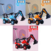 Electric excavator, lightweight music toy with seat with light, new collection