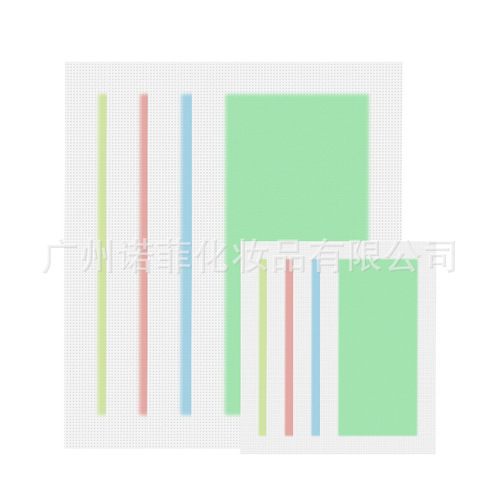 Nofi hair removal wax paper wholesale single piece double-sided leg whole body non-armpit private parts facial hair removal paper