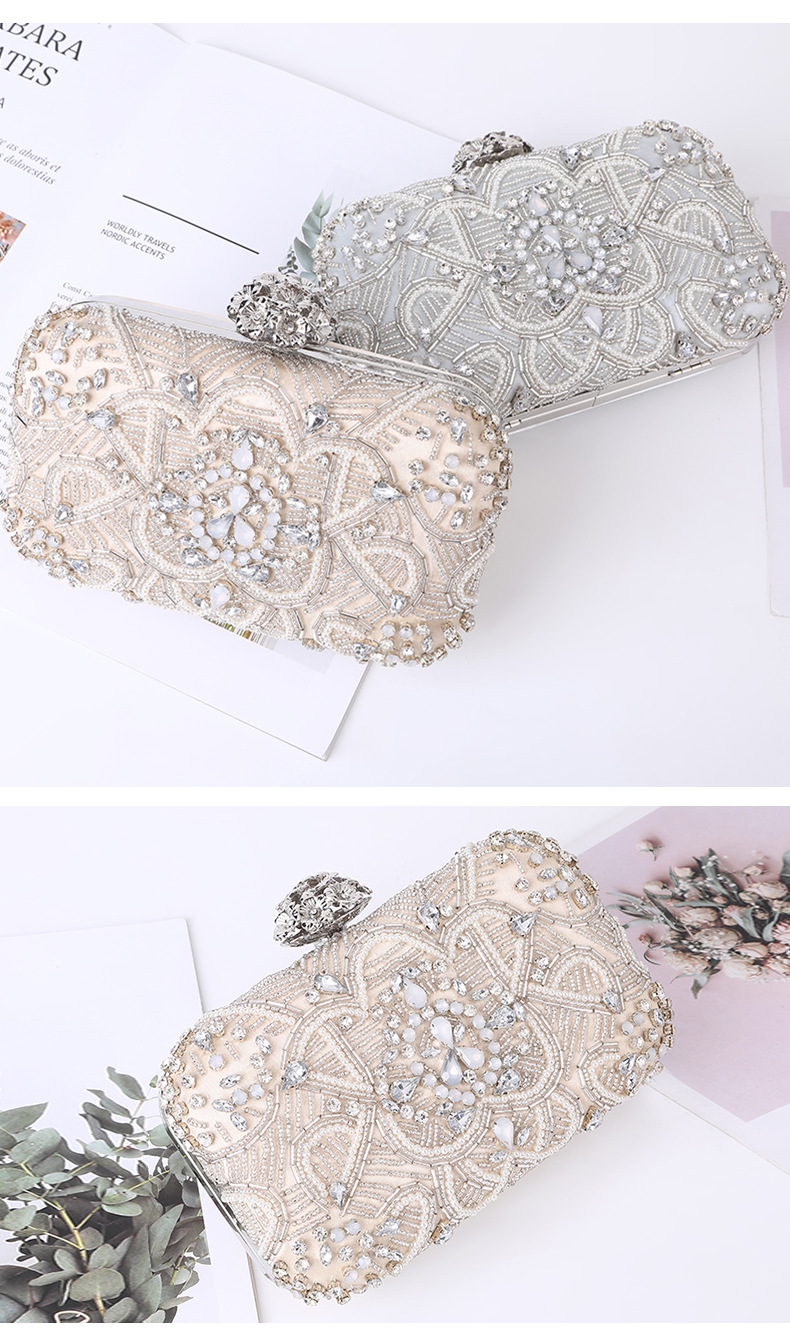 Plastic Geometric Evening Bags display picture 1