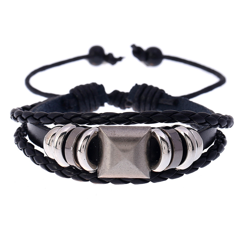 Nueva Pulsera Tejida Con Cuentas De Tendencia De Moda Simple Coreana display picture 5