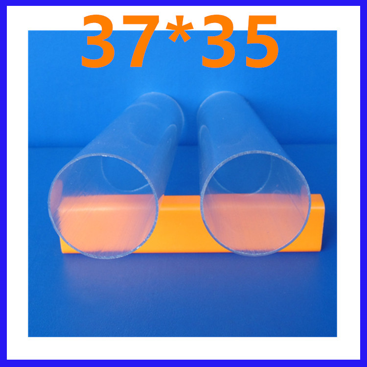 【良辰塑胶】大口径37*35mm PVC塑料 透明pvc硬管  厂家直销