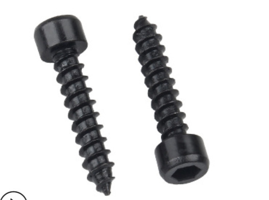 8.8级铁发黑圆柱头内六角自攻螺丝HA杯头家具音响尖尾螺丝M3/M3.5