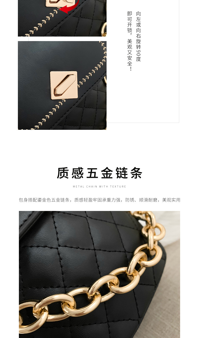 Factory direct sales of new fashionable bags, girls' student bags, women's handbags, high-end premium products, new quality street stall bags detail image 3