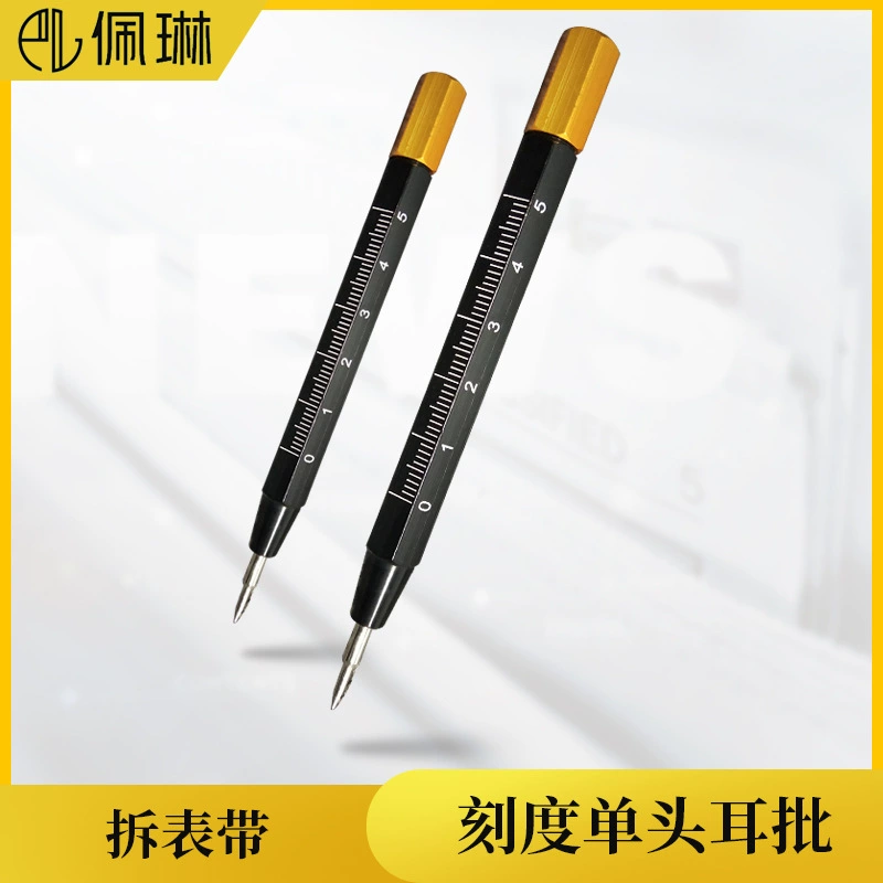 Одноголовочный сырой уха партии ремешок для часов разборка ремешок для часов Ремешок для снятия часов шкала Ушная партия инструмент для ремонта часов оптом