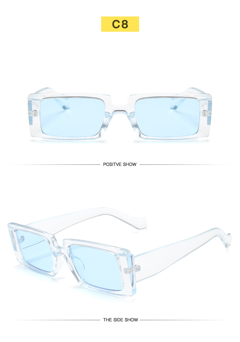 55g Weight UV400 Protection, Resin Lens Material Fashion Style White, Red, Transparent, Champagne, Yellow, Black Color Fashion UV400 Protection Resin Women's Sunglasses 8