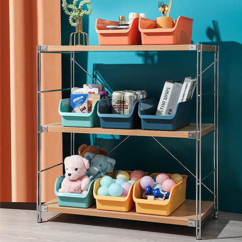 Japanese household clothing storage box plastic debris storage box clothes storage storage box thickened toy storage box